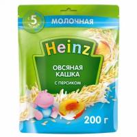 Каша HEINZ молочная персик, 200 г