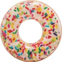 Круг надувной INTEX "Sprinkle Donut Tube" (Пончик с посыпкой), от 9 лет, 99х25см