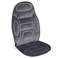 Подогрев сидений SKYWAY, черный, со спинкой, 2-х режимный, с регулятором, 116х52 см
