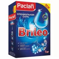 Соль от накипи в посудомоечных машинах 1 кг PACLAN Brileo, комплект 3 шт., 419150