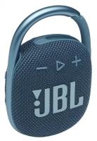 JBL CLIP 4 портативная А/С: 5W RMS, BT 5.1 цвет Синий (JBLCLIP4BLU)