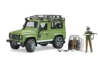 Внедорожник Bruder Land Rover Defender с фигуркой и собакой 02-587