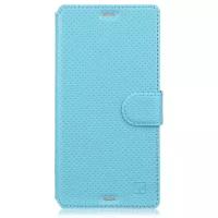 Кожаный чехол для Sony Xperia Z3 iMUCA NOBLE Leather Series (Sky blue)