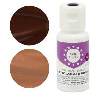 Краситель гелевый "Cake Colors" 104 Chocolate Brown (Шоколадный) 20 г