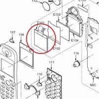 Panasonic L5DCAED00005 Дисплей для DECT KX-TCA151, 154, KX-TCD500, 510, 530, 540, 556, 576, KX-FC248