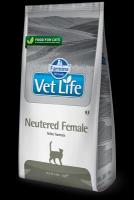 Farmina Vet Life Neutered Female для стерилизованных кошек, сухой, курица (5 кг)