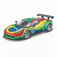 Коллекционная машинка Феррари 1:43 Ferrari Racing - 458 Italia GT3 2015 Bburago