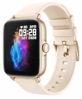 Умные часы Colmi P28 Plus Silicone Strap Gold-Pink