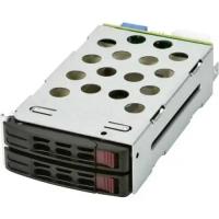 Supermicro Опция к серверу MCP-220-00160-0N Опция Dual 2.5" NVMe Drive BKT for 5.25" tray on 743, 745, 502