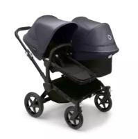 Детская коляска 2 в 1 Bugaboo Donkey5 Duo Black/Midnight Black/Stormy Blue