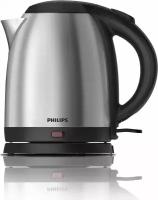 Чайник PHILIPS HD9306/02 серебристый/черный