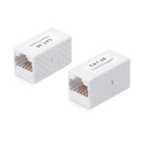 Проходной адаптер Cabeus, RJ45-RJ45 (8p8c), категория 5е, неэкранированный CA-8p8c-C5e