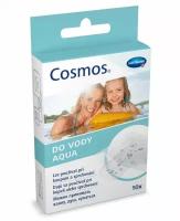 Cosmos [Космос] Пластырь Aqua водостойкий прозрачный 3 размера 10 шт