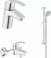 Набор смесителей для ванны Grohe Eurosmart 124446