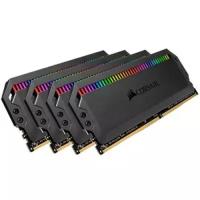 Corsair Модуль памяти DIMM DDR4 65536Mb, 3200Mhz, (4x16384), Corsair Dominator Platinum RGB #CMT64GX4M4E3200C16