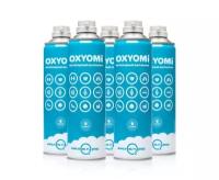 Кислородные баллончики «OXYOMi», 9л (комплект 5 штук) + маска