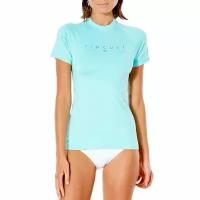 Гидрофутболка Rip Curl женская GOLDEN RAYS S/SL UV LIGHT AQUA