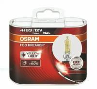 Osram - HB3 -12v 60w - P22D FOG BREAKER DuoBox (9005FBR_DuoBox)