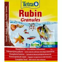 Tetra (корма) Корм усиливающий окраску рыб гранулы Rubin Granules 193765 | Rubin Granules 0,015 кг 36407 (12 шт)