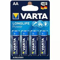 Батарейки VARTA LONGLIFE Power AA (блистер 4 штуки)