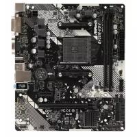 Материнская плата Asrock B450M-HDV R4.0 Soc-AM4 AMD B450 2xDDR4 mATX AC`97 8ch(7.1) GbLAN RAID+VGA+DVI+HDMI