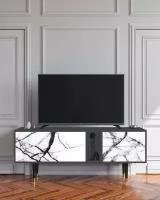 ТВ-Тумба - STORYZ - T1 Raven Marble, 170 x 69 x 48 см, Антрацит