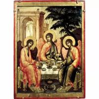 Икона Святая Троица Живоначальная (копия старинной), арт STO-149