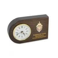 Настольные деревянные часы "ФСБ России" (горизонтальные)