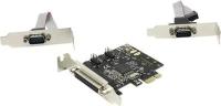 Контроллер Espada (FG-EMT03AL-1-BU01) (OEM) PCI-Ex1, 2xCOM9M + 1xLPT25F, LowProfile