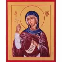 Икона Марина (Маргарита) Антиохийская Великомученица писаная, арт ИР-1425