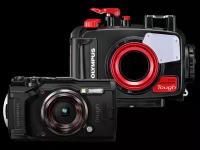 Фотоаппарат Olympus Tough TG-6 черный Water Diver Kit (V104210BE020)