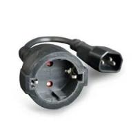 Gembird Удлинительный кабель питания,C14 евророзетка, PC-SFC14M-01