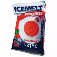 Реагент антигололедный ICEMELT 25 кг, ICEMELT Power, до -31С, натрий + ингибитор коррозии, мешок