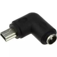 Переходник miniUSB 5PIN -гнездо питания 5,5*2,1 углом