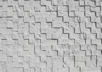 Гипсовая Плитка 3D Мозаика Русский Камень Белая Скала Артикул 07.24 Ш38.5хВ10.5 см 1м2