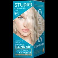 БИГ/Клевер Осветляющий порошок Studio 3D Blond Art 100 мл