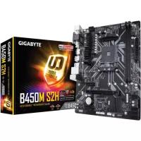 Материнская плата GIGABYTE B450M S2H 1.1 AM4, mATX