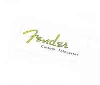 Наклейка-декаль на голову грифа гитары "Fender Custom Telecaster 1959-1964" Guitar Sticker