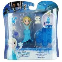 Кукла DISNEY FROZEN на движущейся платформе-снежинке Эльза