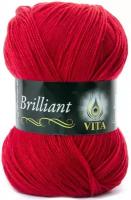 Пряжа Vita Brilliant - 4968 красный