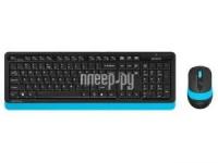 Наборы клавиатура+мышь A4Tech Fstyler FG1010 Black-Blue