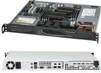 Корпус SuperMicro CSE-512F-350B1 1U 350W черный