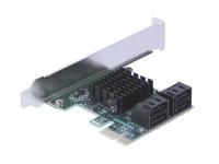 Контроллер Espada PCI-E SATA3 4 int port ASM1061+1093 PCIe4SATA3ASM