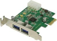 Orient Nc-3u2pelp (oem) PCI-Ex1, Usb3.0, 2 port-ext, Low Profile