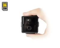 Автономная 3mp маленькая беспроводная 3G/4G IP видеокамера наблюдения JMC-AC2-4G (Full HD) (E1939EU) с ИК датчиком движения. Определение тела человек