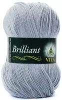 Пряжа Vita Brilliant - 4963 светло-серый