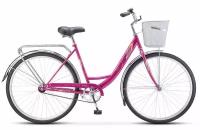 Велосипед STELS Navigator-345 28" Z010 20" Пурпурный в собранном виде