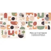 Плитка настенная Wabi-Sabi multi многоцветный 01 30х90 Gracia Ceramica