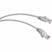 Патч-корд Wrline U/UTP (Hyperline) WR-PC-RJ45-UTP-5E-1.5-GY, категория 5е, 2xRJ45, неэкранированный, серый, LSZH, 1.5м