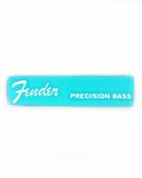 Наклейка-декаль на голову грифа гитары "Fender Precision Bass" Guitar Sticker, белый